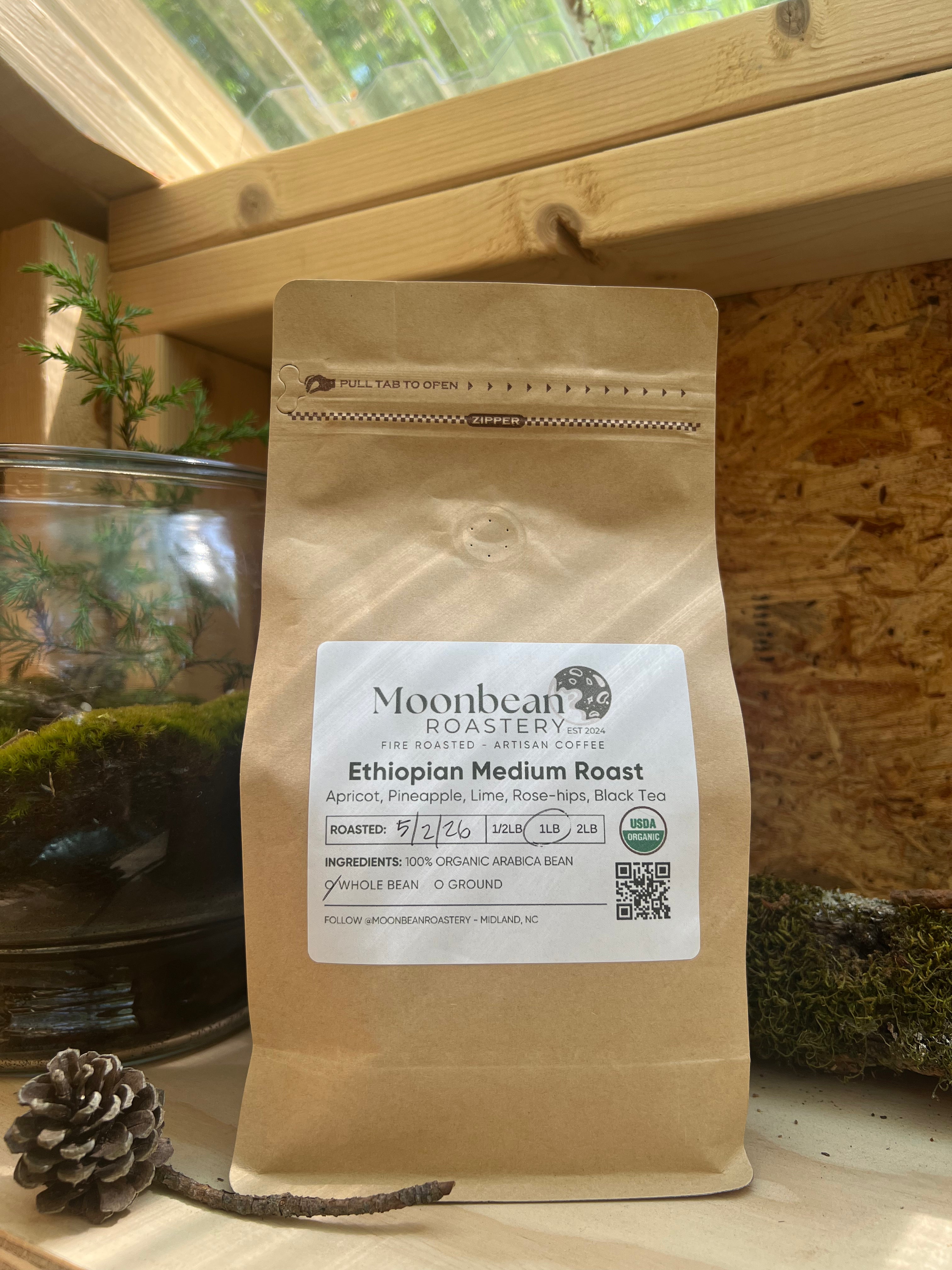 ORGANIC ETHIOPIAN GUJI - MEDIUM ROAST